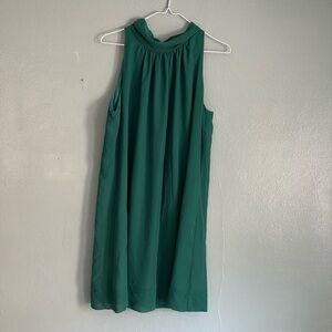 New York & Company Green Halter Sundress